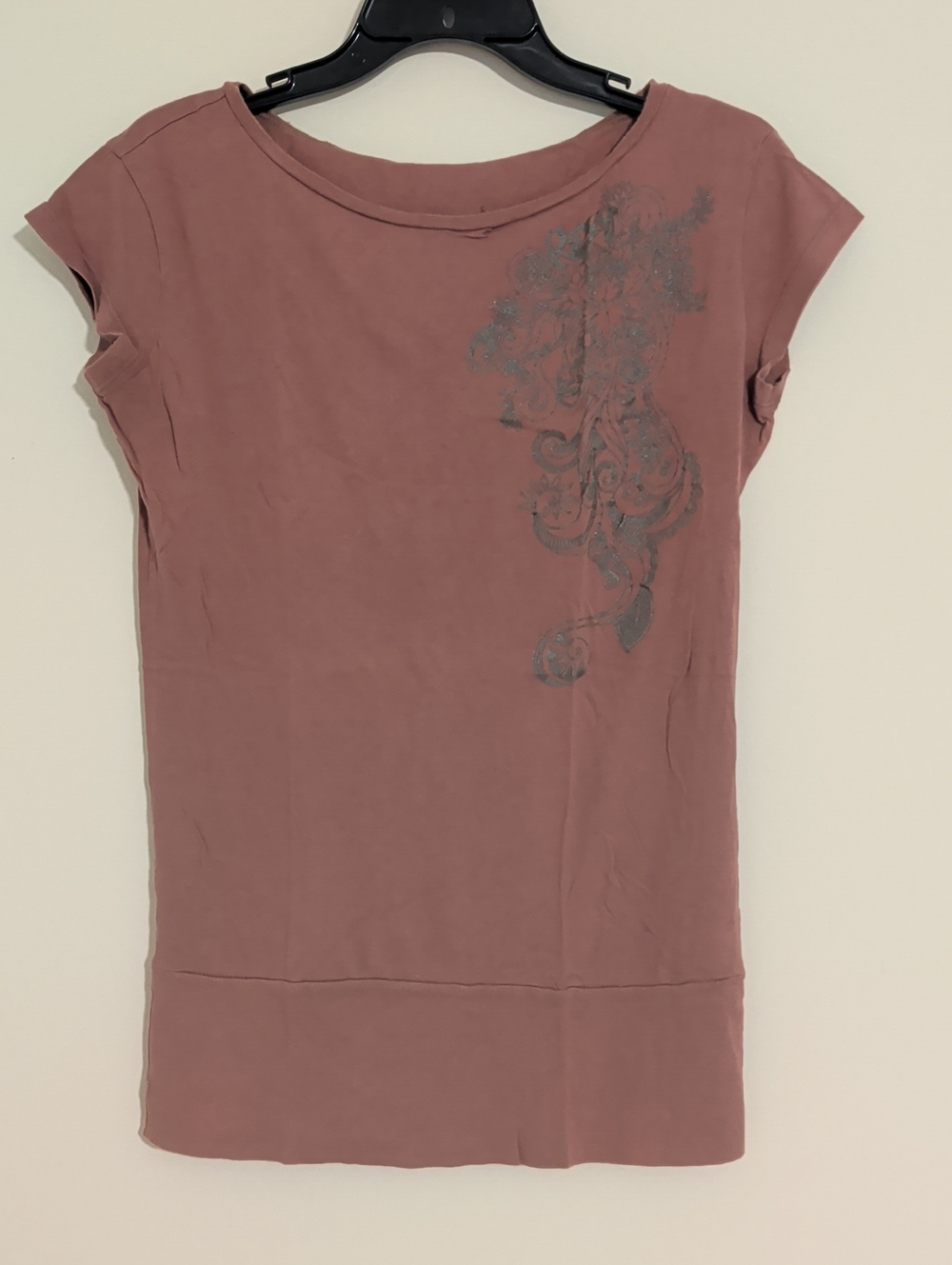 Roxy Women’s Mauve Graphic Short Sleeve Top